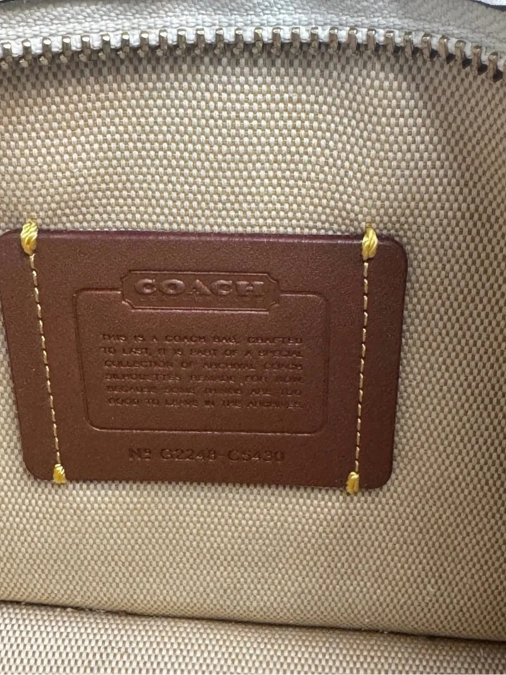 Coach Chalk Swinger Rexy — 10th Anniversary